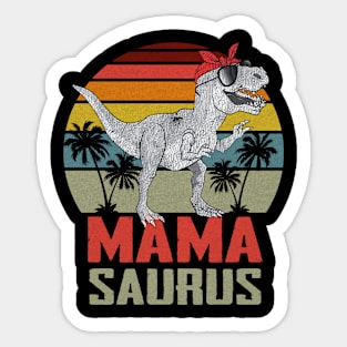 Vintage Mamasaurus Dinosaur Sticker